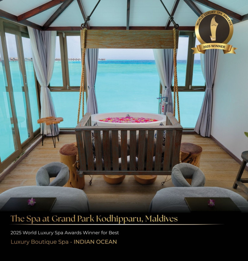 Grand Park Kodhipparu, Maldives Honoured with Triple Recognitions at the 2025 World Luxury Award