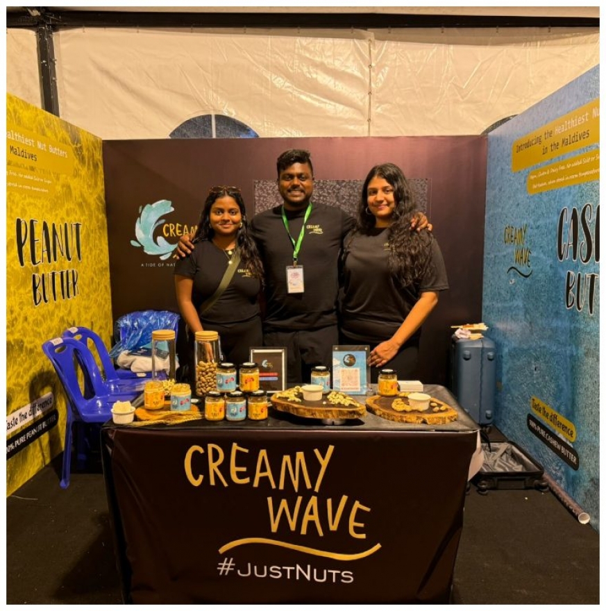 ‘Creamy Wave’ Makes a Splash in Maldives with Two Delicious Nut Butters!