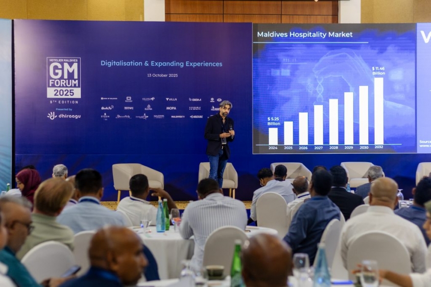 Beyon Cyber’s Abubakar Latif at GM Forum 2025: Building digital trust in Maldives’ hospitality future