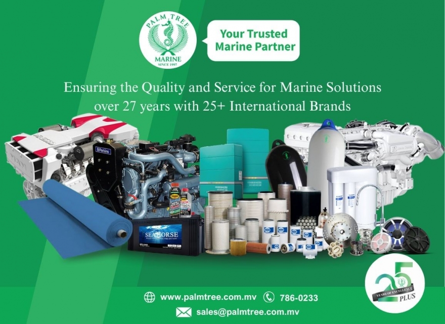 The Future is Marine, The Partner is Palm Tree Marine