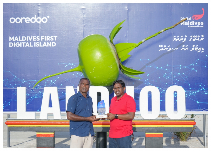 Ooredoo Maldives Commemorates N. Landhoo as the First Digital Island