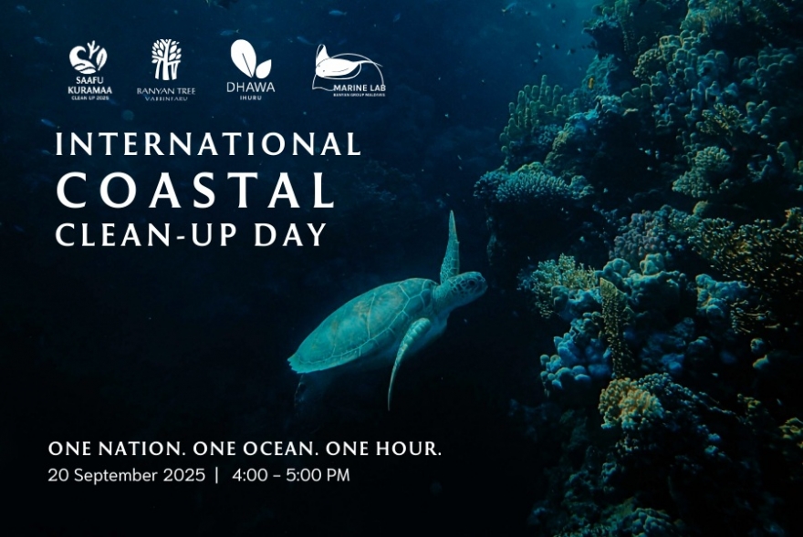 Banyan Tree Vabbinfaru Calls for National Participation in Saafu Kuramaa – The Maldives’ Largest Coastal Clean-up to Celebrate 30 Years of Barefoot Eco-Luxury