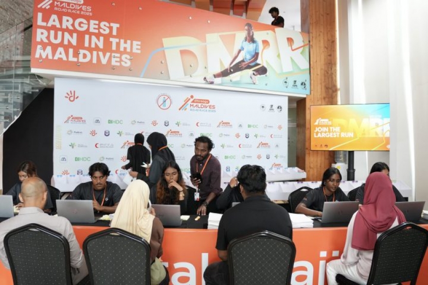Race Kit Distribution Begins for Dhiraagu Maldives Road Race 2025