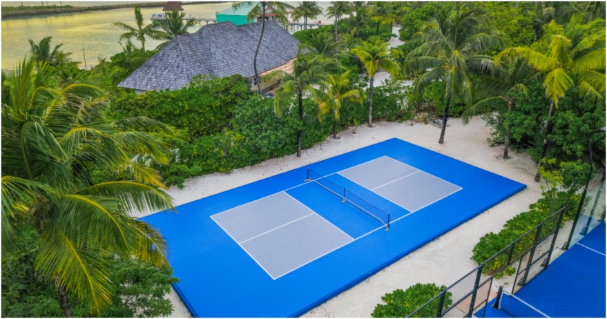 Kuda Villingili Resort Maldives Unveils New Pickleball Court