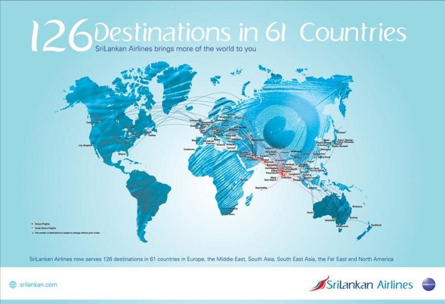 SriLankan Airlines’ Takes on Summer with Significant Frequency Increases