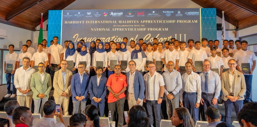 Marriott International Welcomes Third Cohort for Maldives Apprenticeship Program