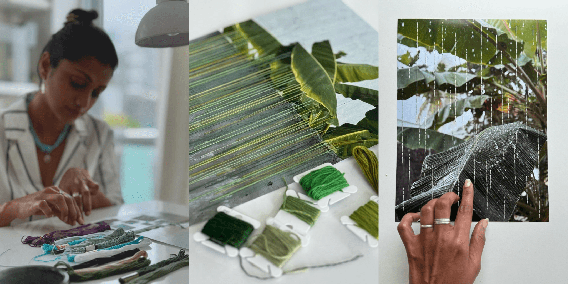 “Threading Time” by Hajja Nazwa: An Intimate Solo Exhibition at Oaga Art Resort